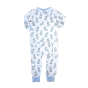 Boys Easter Bunny Knit Zippy Romper
