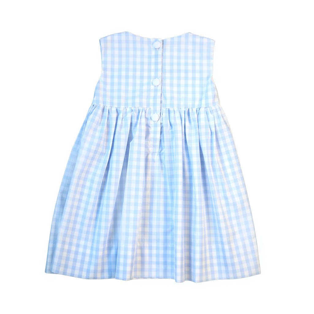 Gingham Easter Bunny Sleeveless Dress