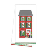 Cotton Tea Towel | Santa House