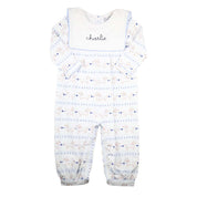 Puppy Print Romper