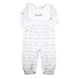 Puppy Print Romper