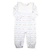 Puppy Print Romper