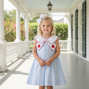 Vintage Apple French Knot Dress