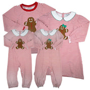 Red Striped Gingerbread Shirt