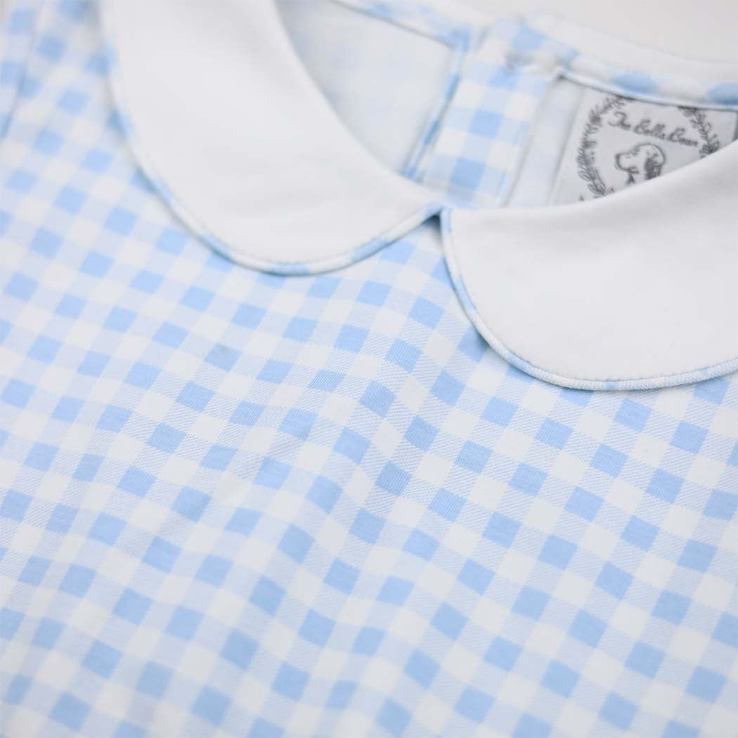 Boys Blue Gingham Bubble