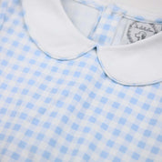 Boys Blue Gingham Bubble