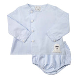 Blue Halloween Ghost Bloomer Set