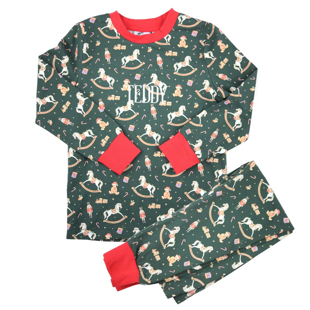 Christmas Rocking Horse Loungewear Set