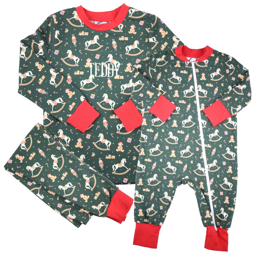 Christmas Rocking Horse Loungewear Set