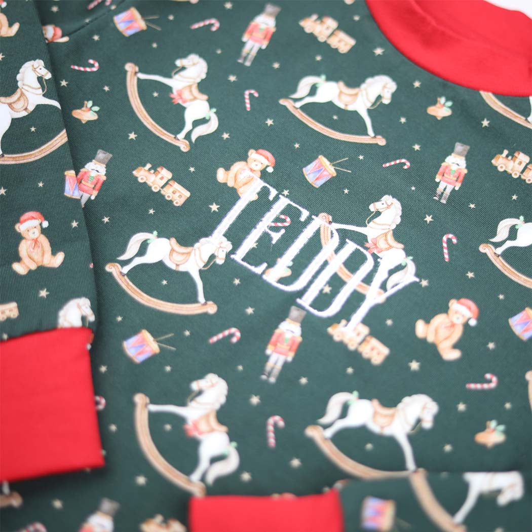 Christmas Rocking Horse Loungewear Set