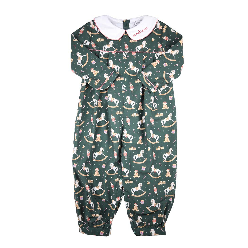Christmas Rocking Horse Romper
