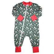 Christmas Rocking Horse Zippy Romper