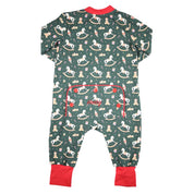 Christmas Rocking Horse Zippy Romper