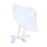 Nantucket Boy White Seersucker Sun Hat
