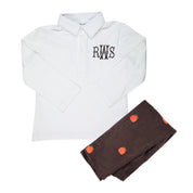 Brown Corduroy Pumpkin Pants