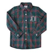 Julian Green Tartan Button-Down Shirt