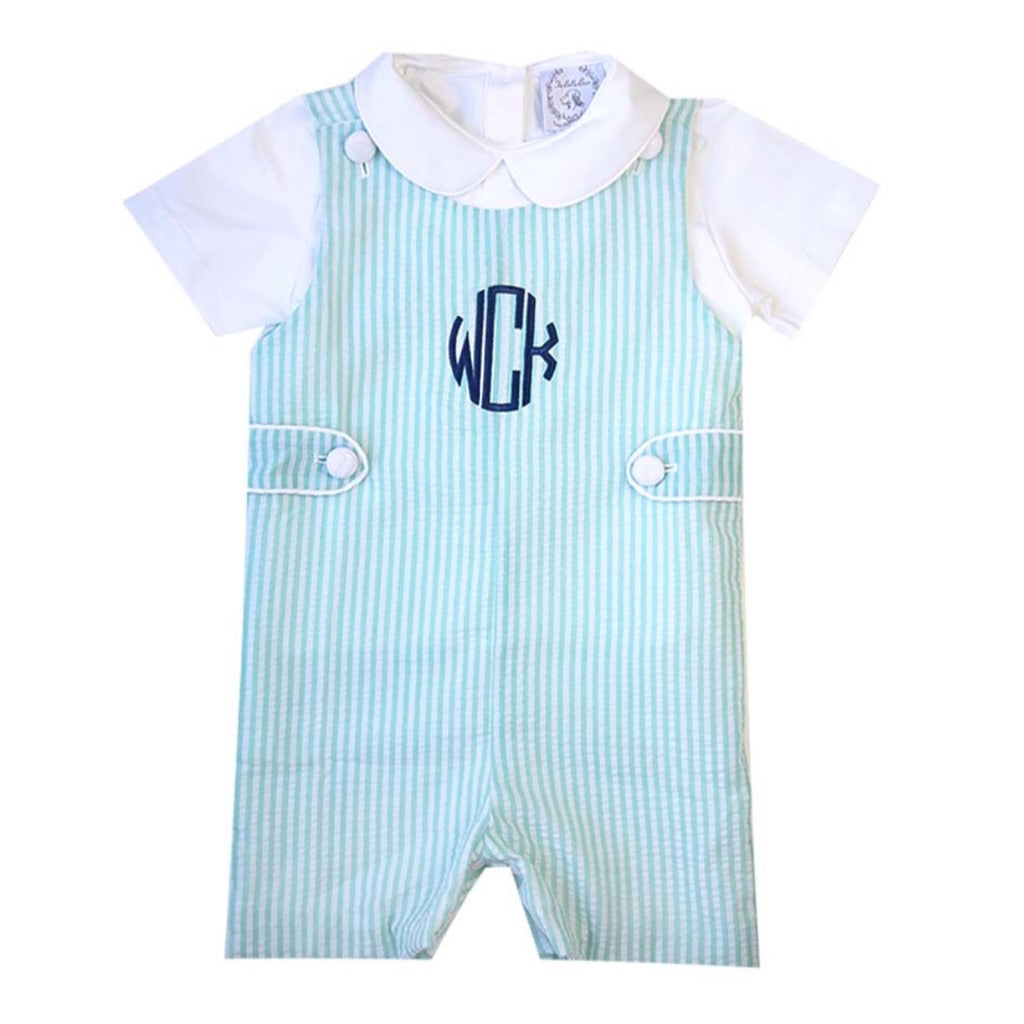 Connor Seersucker Shortall in Mint