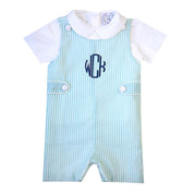 Connor Seersucker Shortall in Mint