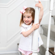 Sawyer Gingham Swing Set in Pink