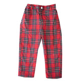 Jacob Red Tartan Pants