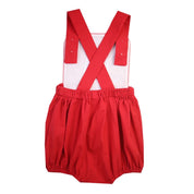 Emerson Playsuit Bubble in Red