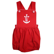 Emerson Playsuit Bubble in Red