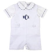 Connor Seersucker Shortall in White