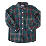 Julian Green Tartan Button-Down Shirt