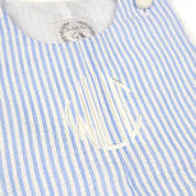 Connor Seersucker Shortall in Light Blue