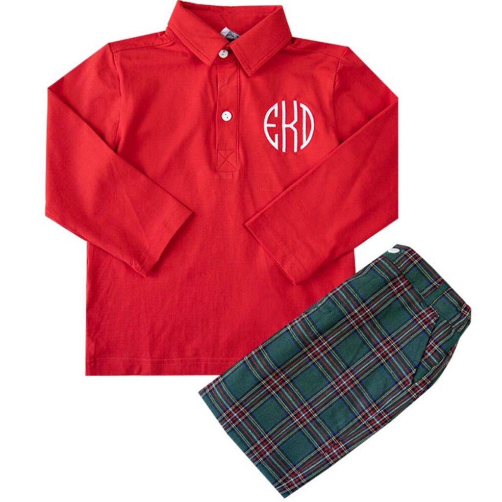 Jacob Green Tartan Pants