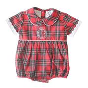Tabitha Red Tartan Girl Bubble