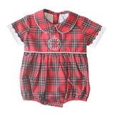 Tabitha Red Tartan Girl Bubble