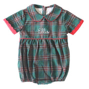 Tabitha Green Tartan Girl Bubble