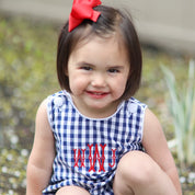 Bailey Summer Bubble in Navy Gingham