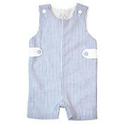 Connor Seersucker Shortall in Navy