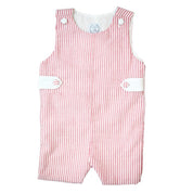 Connor Seersucker Shortall in Red