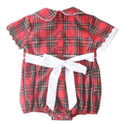 Tabitha Red Tartan Girl Bubble