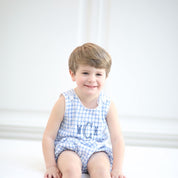 Bailey Summer Bubble in Light Blue Windowpane
