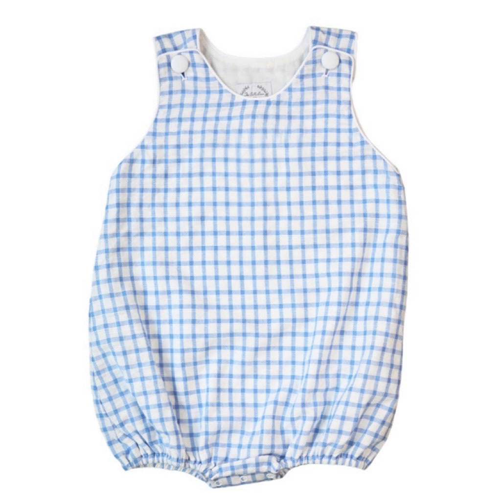 Bailey Summer Bubble in Light Blue Windowpane
