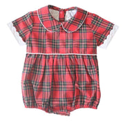 Tabitha Red Tartan Girl Bubble