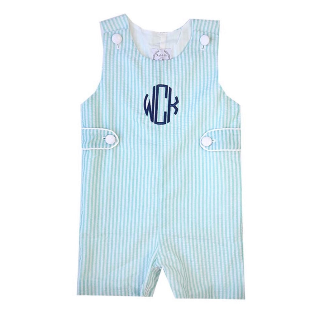 Connor Seersucker Shortall in Mint