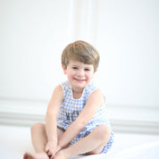 Bailey Summer Bubble in Light Blue Windowpane