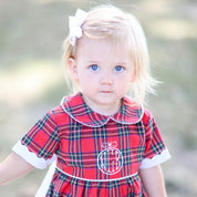 Tabitha Red Tartan Girl Bubble