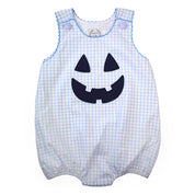 Blue Boo-Tastic Jack-O-Lantern Bubble