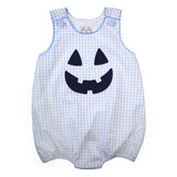 Blue Boo-Tastic Jack-O-Lantern Bubble