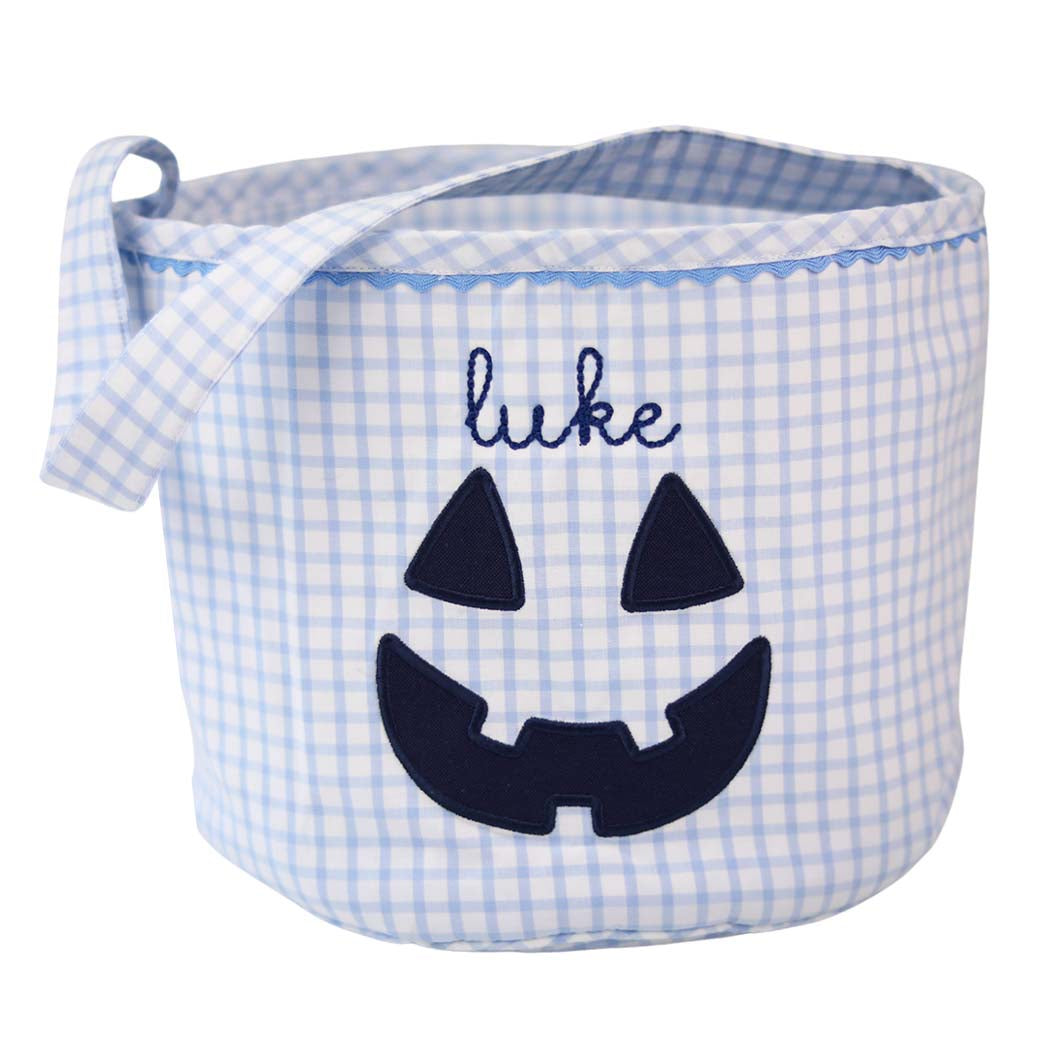 Blue Boo-Tastic Jack-O-Lantern Buckets