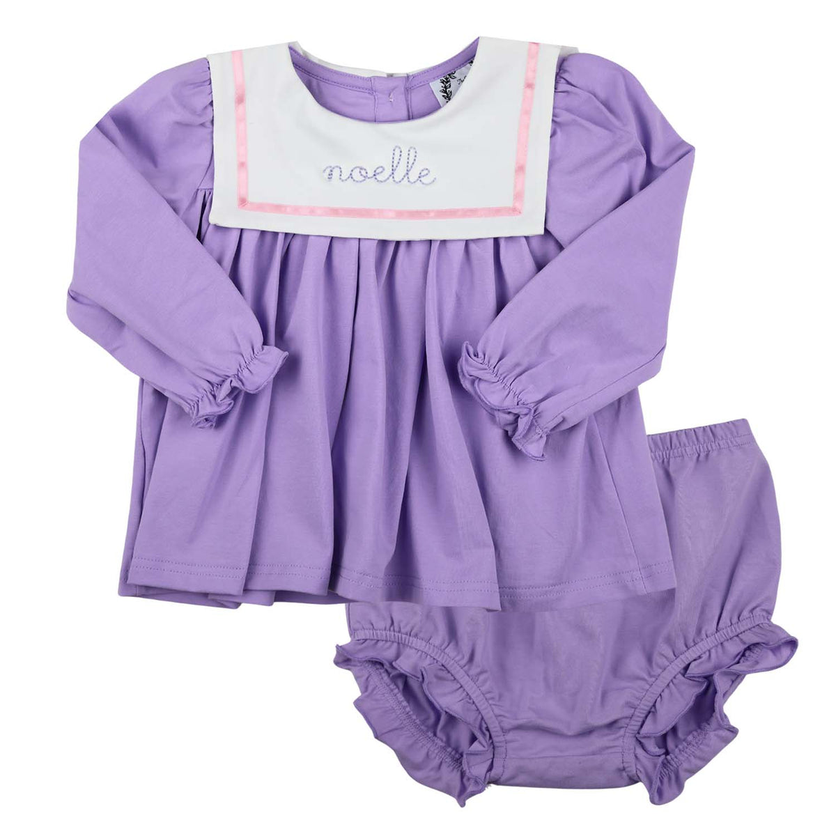 Lavender Bib Swing Set