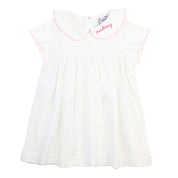 Pink Picot Baby Day Gown