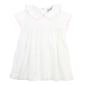 Pink Picot Baby Day Gown