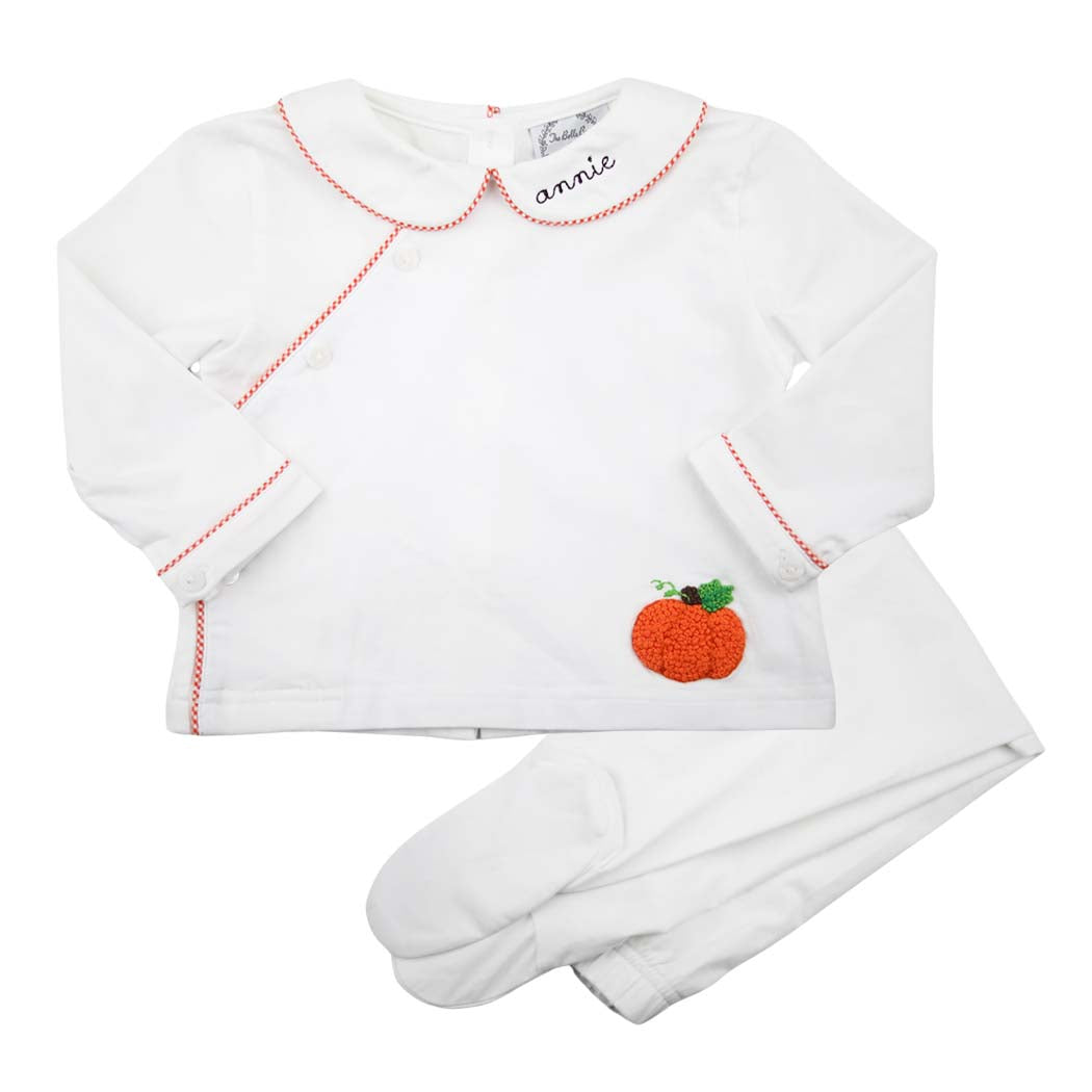 Unisex Pumpkin Baby 2-Piece Set